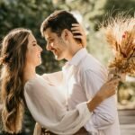 Elegant bouquet for a romantic anniversary greeting