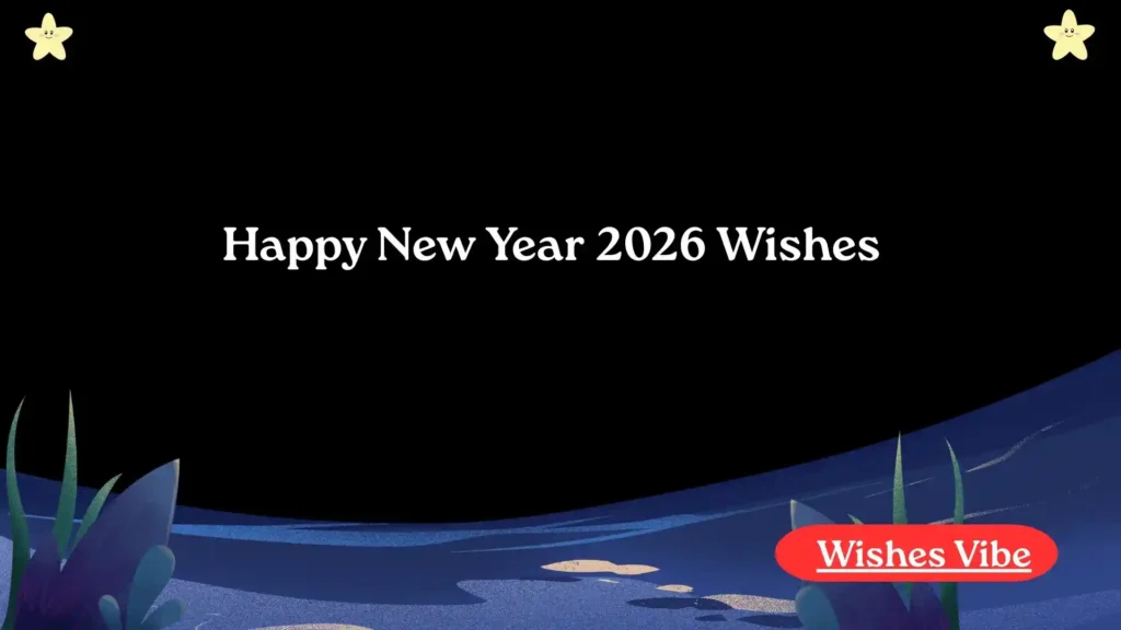 Happy New Year 2026 Wishes