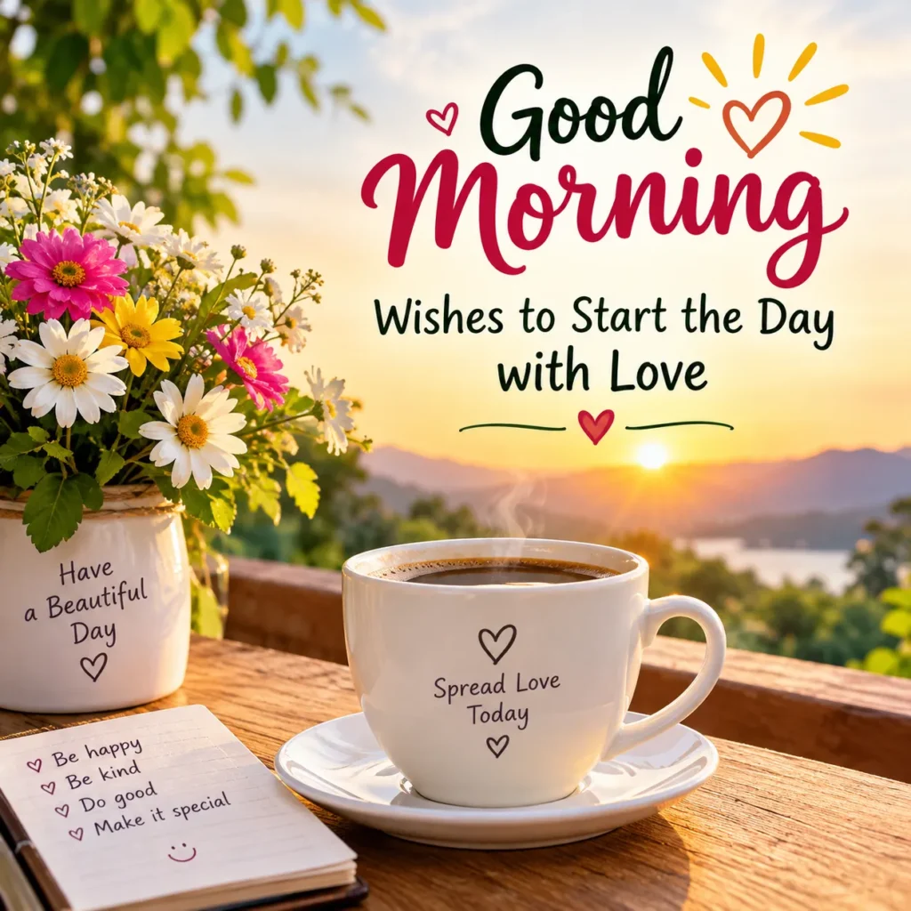 Good Morning Wishes to Start the Day with Love